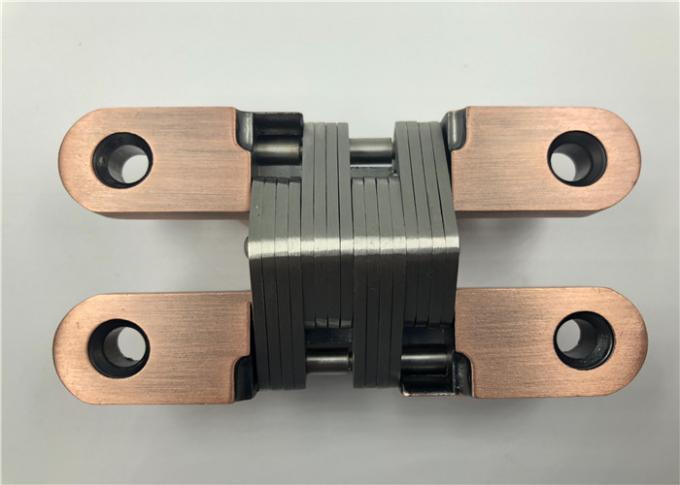 Bisagra invisible resistente de cobre antigua para la puerta de madera