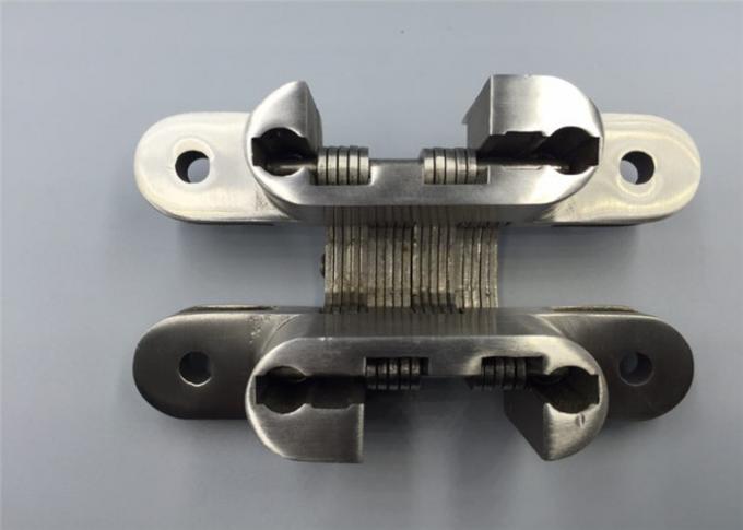 Acero inoxidable encubierto bisagras cercanas de las bisagras del