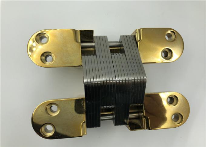 El oro 180 grados encubrió la bisagra/las bisagras encubiertas