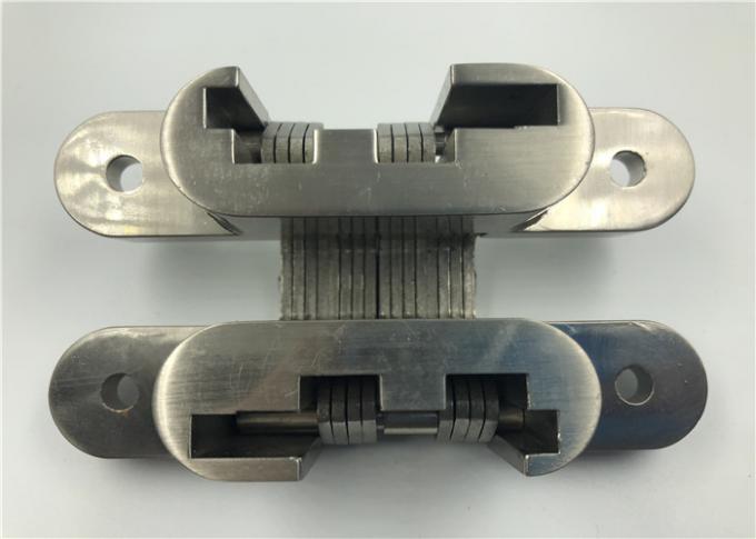 Bisagra invisible resistente flexible con final cepillado de la