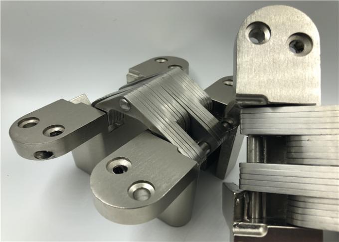 Las bisagras de puerta ocultadas resistentes de la instalación rasante