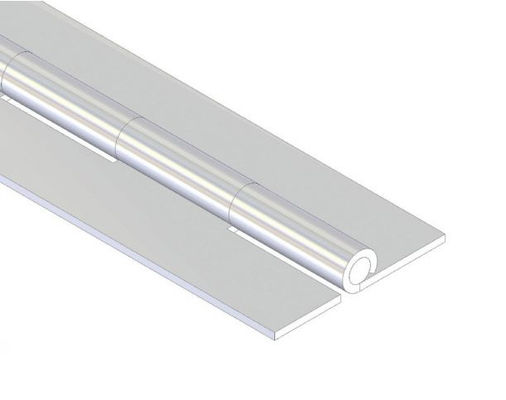 Las bisagras continuas corrosivas antis 270° resistente del acero inoxidable abren grado